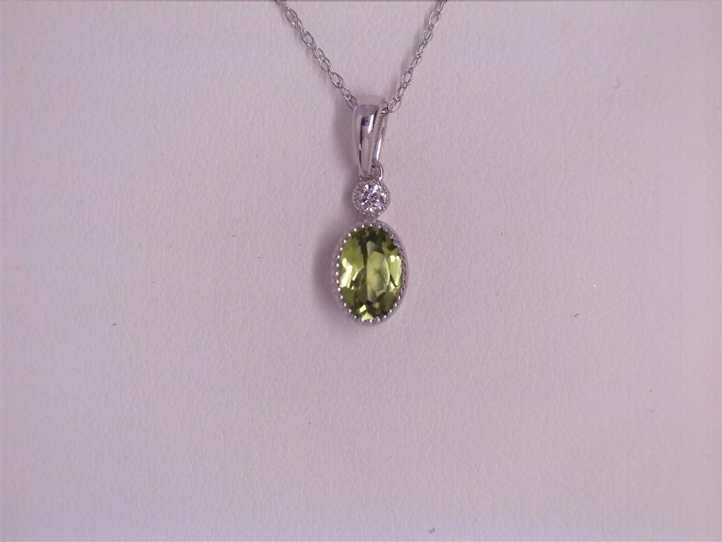 Colored Stone Pendant