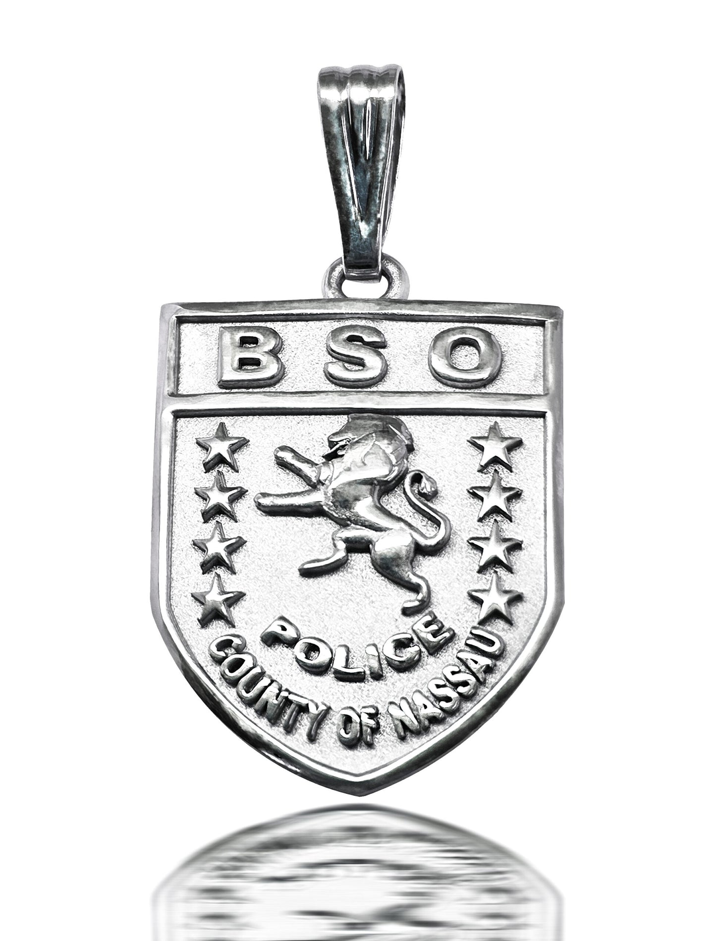 Nassau County Bureau of Special Operations ( BSO ) - Quarter Size Pendant