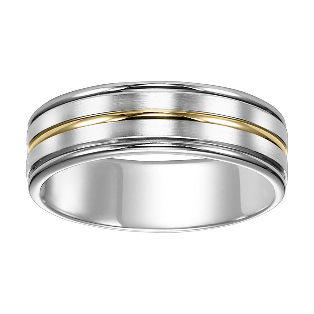 Gold Wedding Bands - Men'