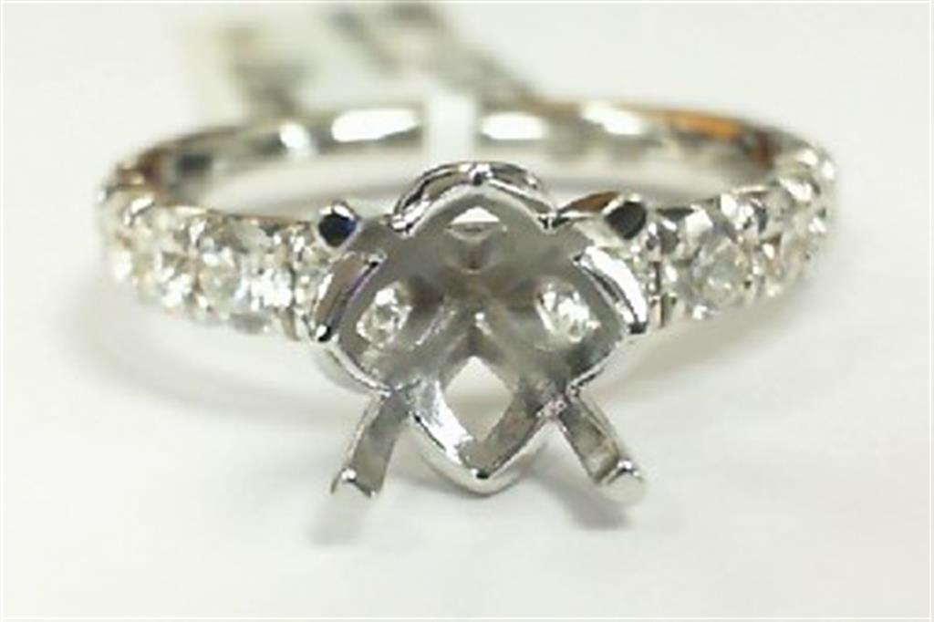 Diamond Semi-Mount Ring