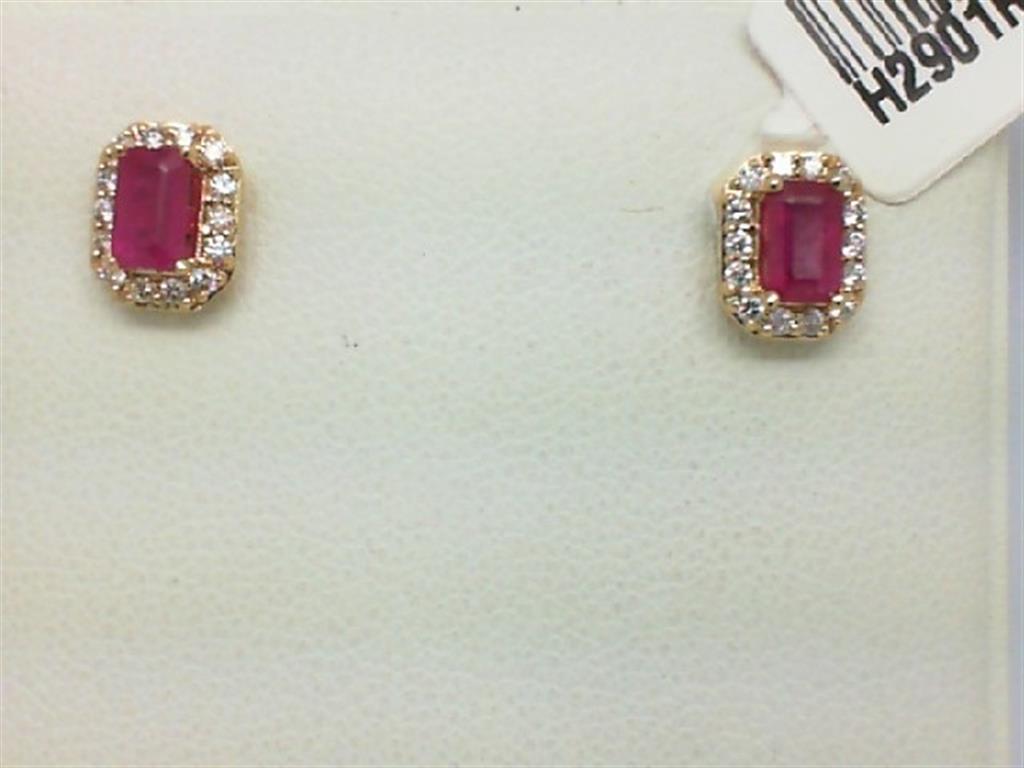 Colored Stone Earring