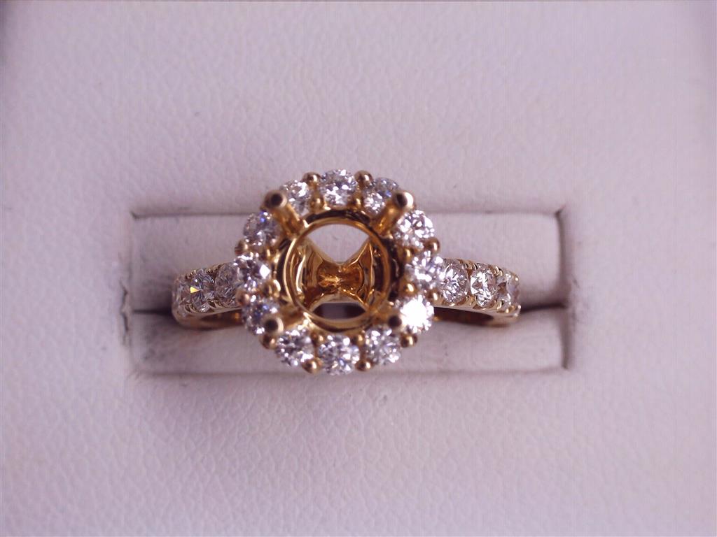 Diamond Semi-Mount Ring