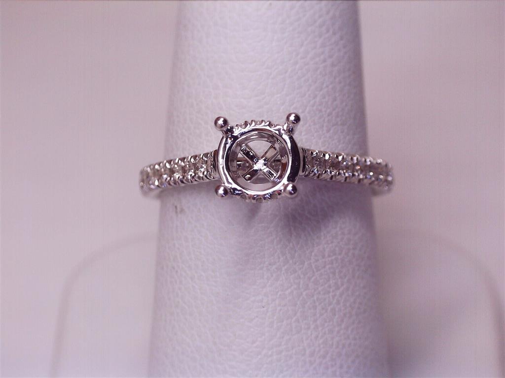 Diamond Semi-Mount Ring