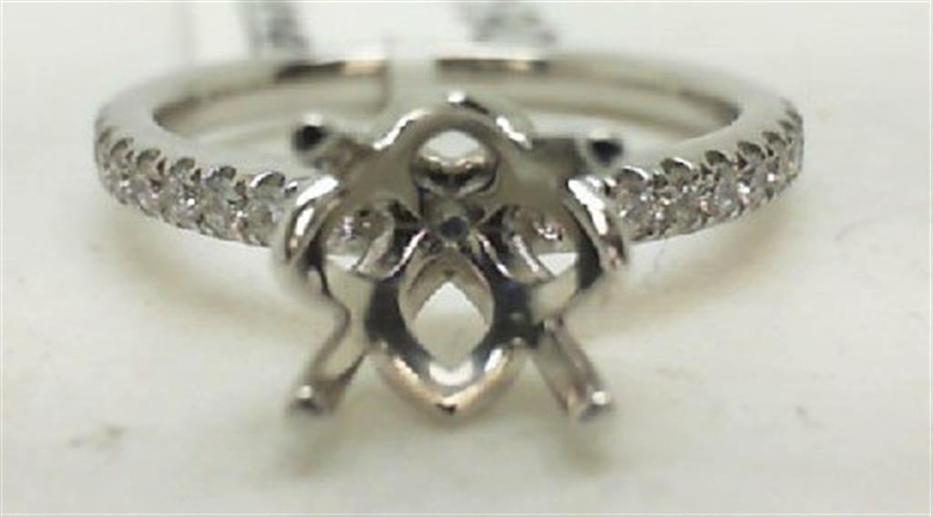 Platinum Semi-Mount Ring