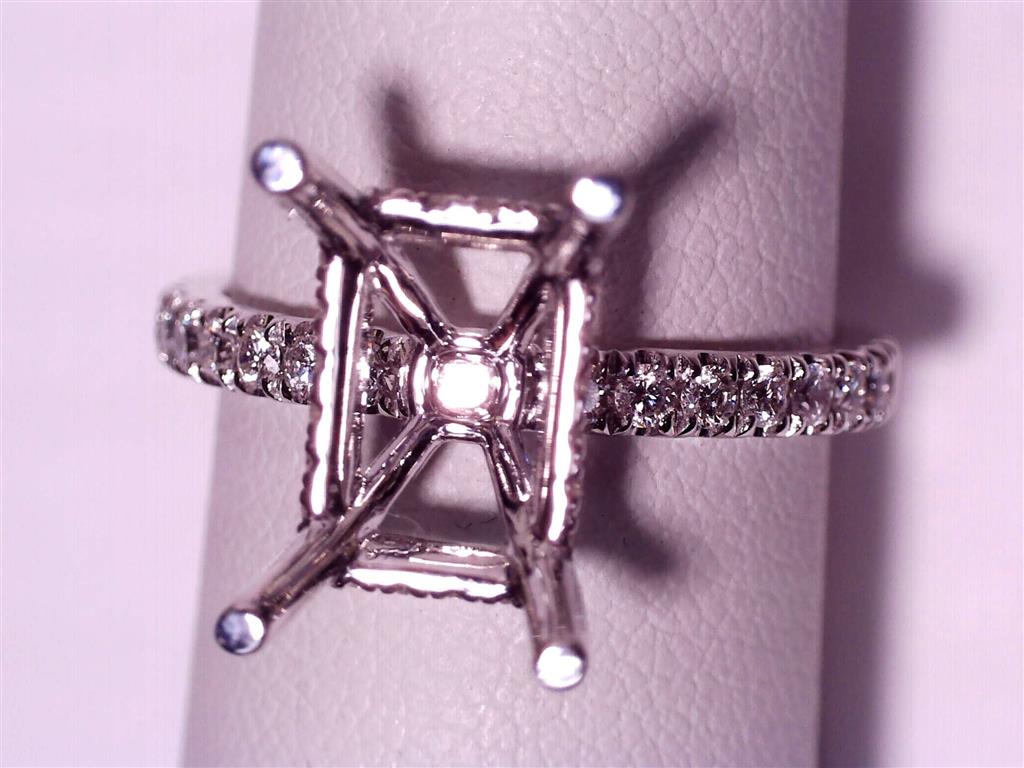 Diamond Semi-Mount Ring