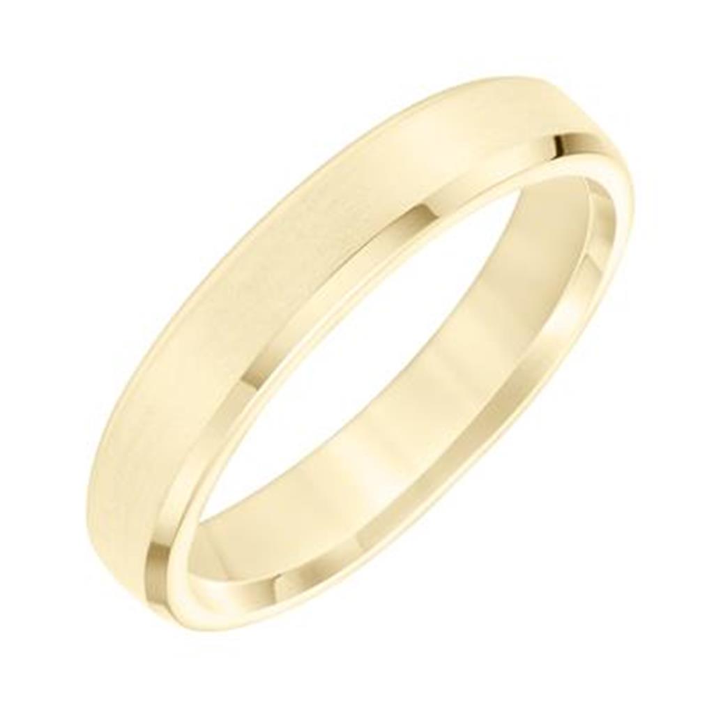 Gold Wedding Bands - Men'