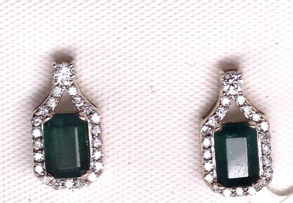 Colored Stone Earring