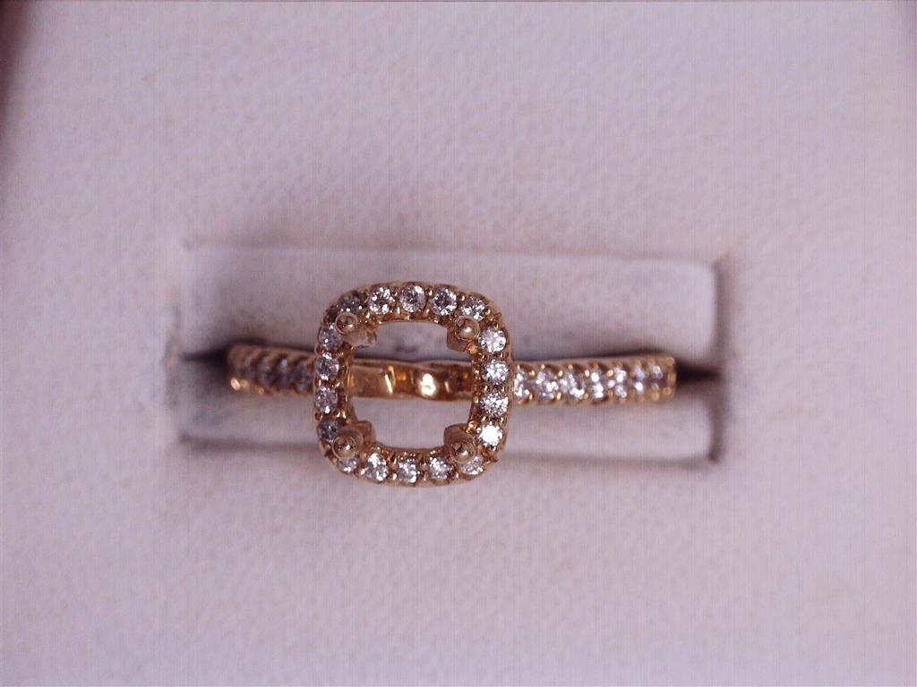 Diamond Semi-Mount Ring