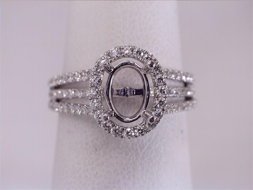Diamond Semi-Mount Ring