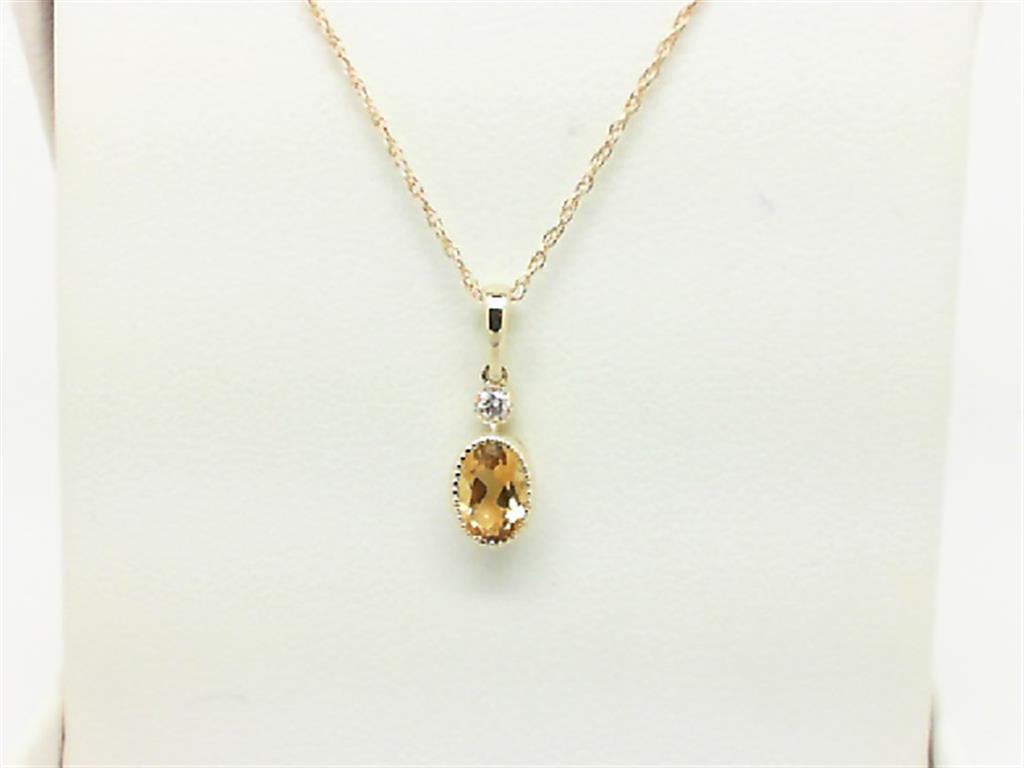 Colored Stone Pendant