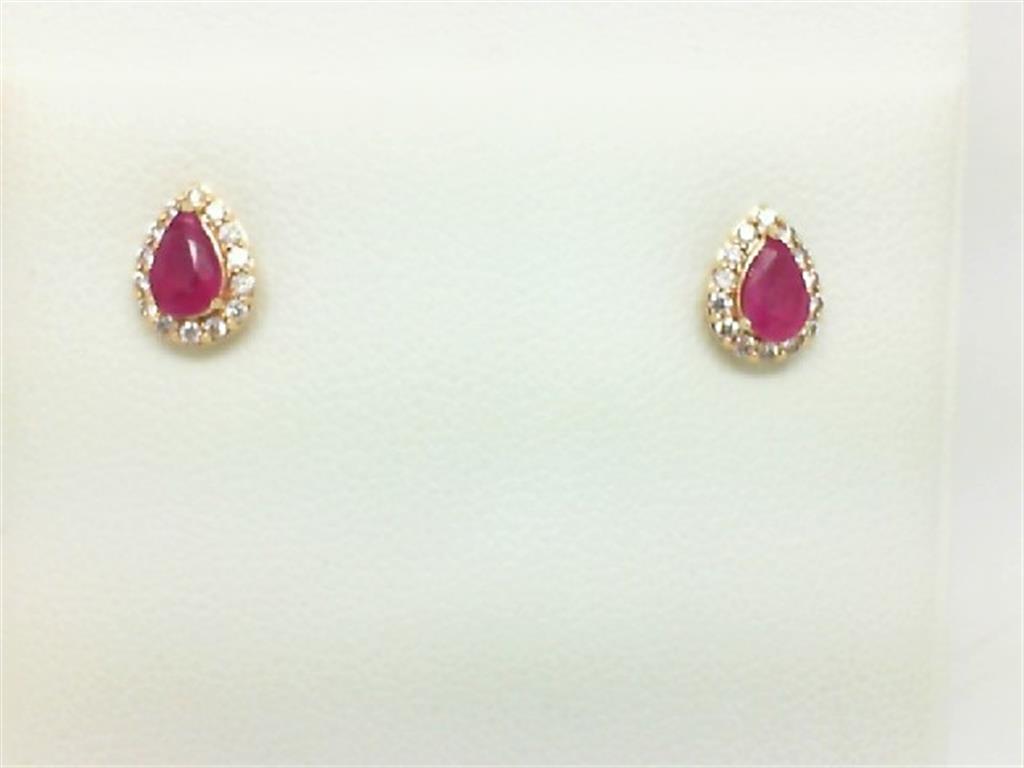 Colored Stone Earring