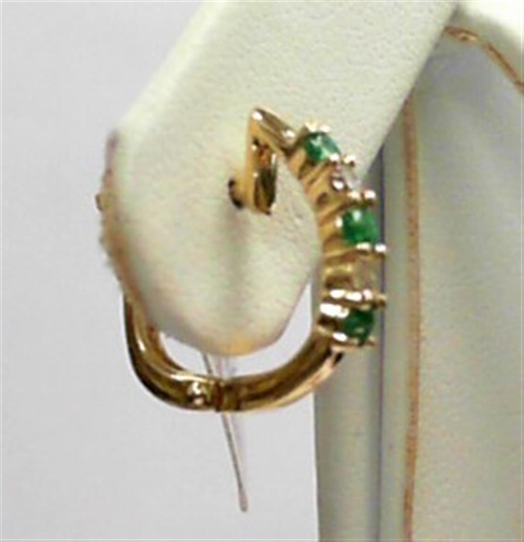 Colored Stone Earring
