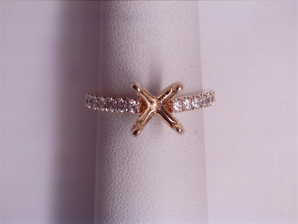 Diamond Semi-Mount Ring