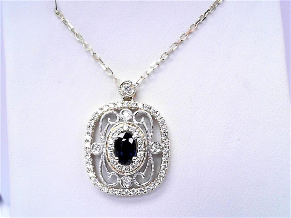 Colored Stone Pendant