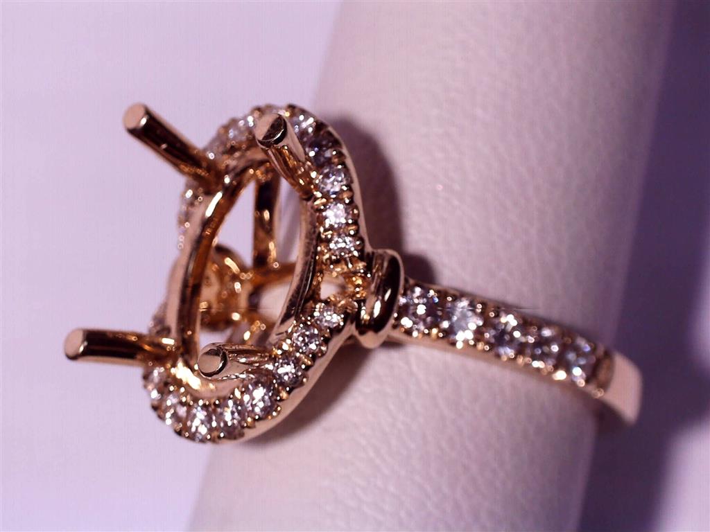 Diamond Semi-Mount Ring
