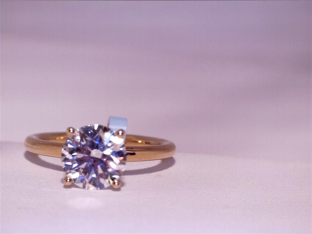 LAB GROWN DIAMOND ENGAGEMENT RING