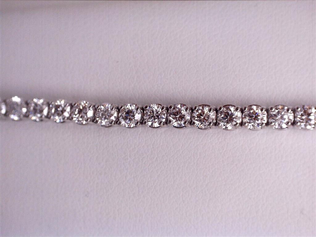 Lab Grown Diamond Tennis Bracelet