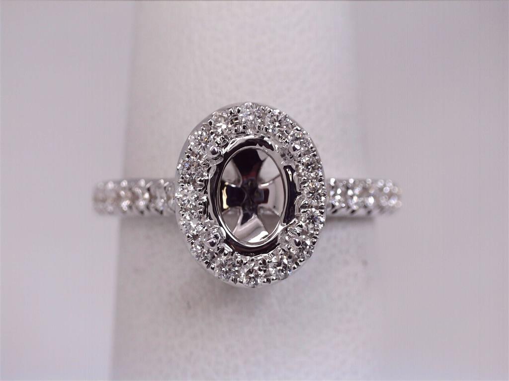 Diamond Semi-Mount Ring