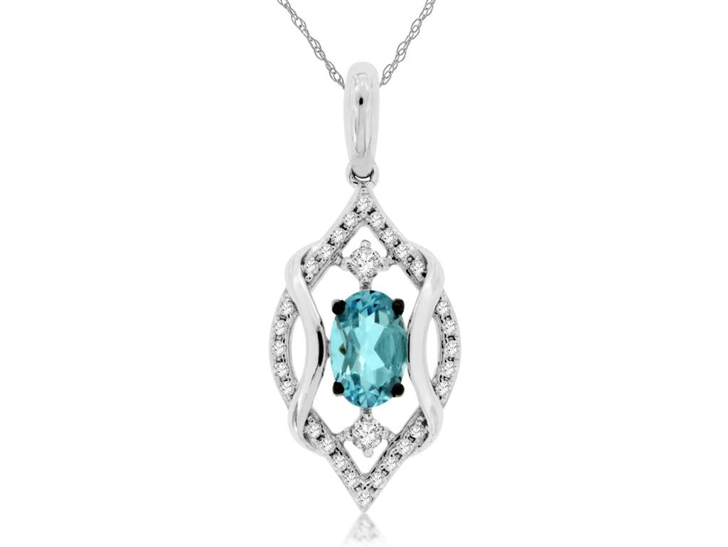 Colored Stone Pendant