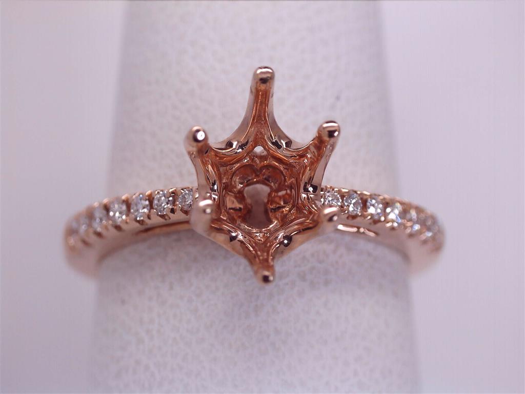 Diamond Semi-Mount Ring