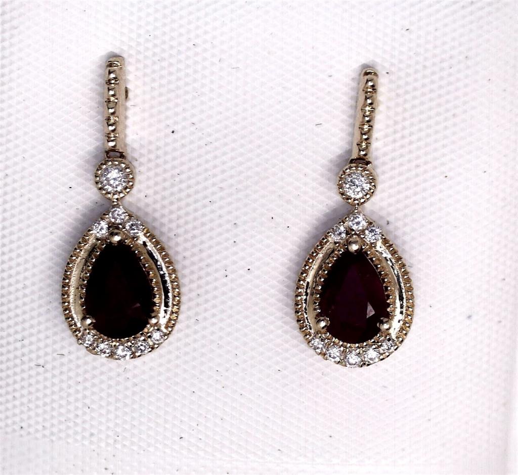 Colored Stone Earring