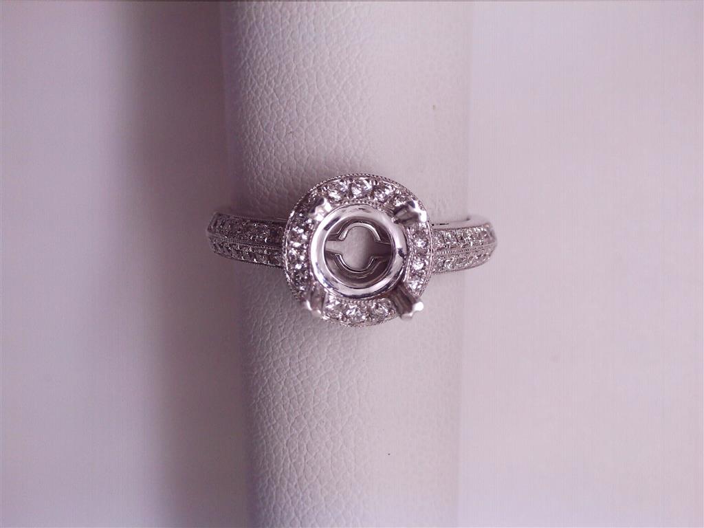 Diamond Semi-Mount Ring