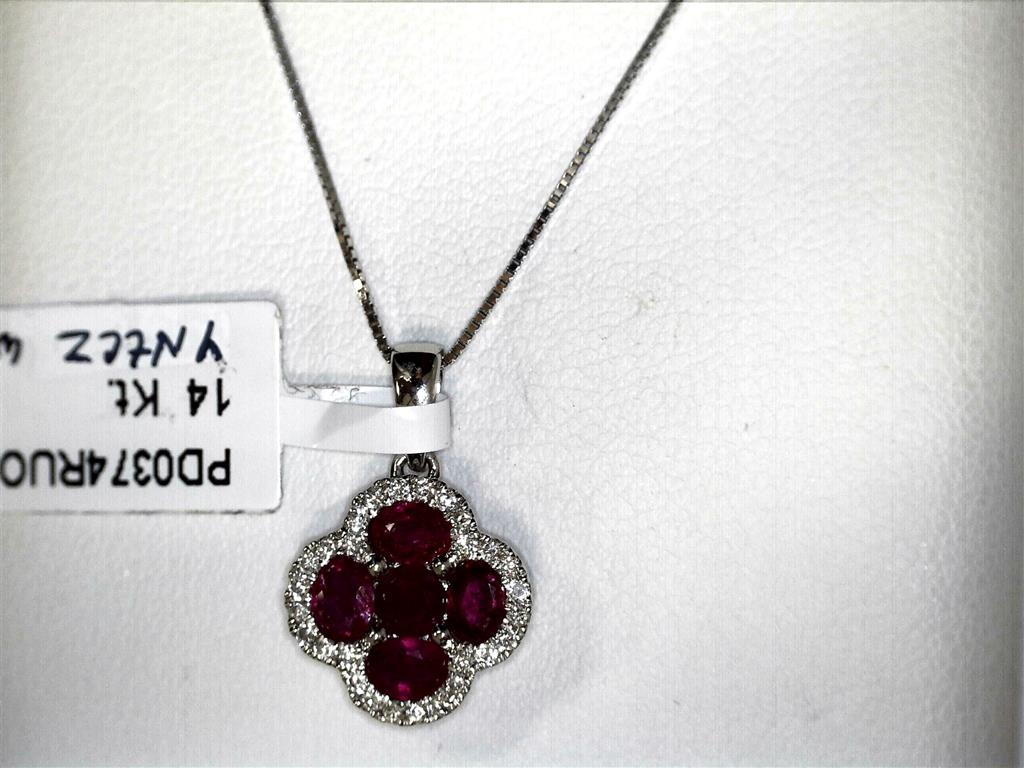 Colored Stone Pendant