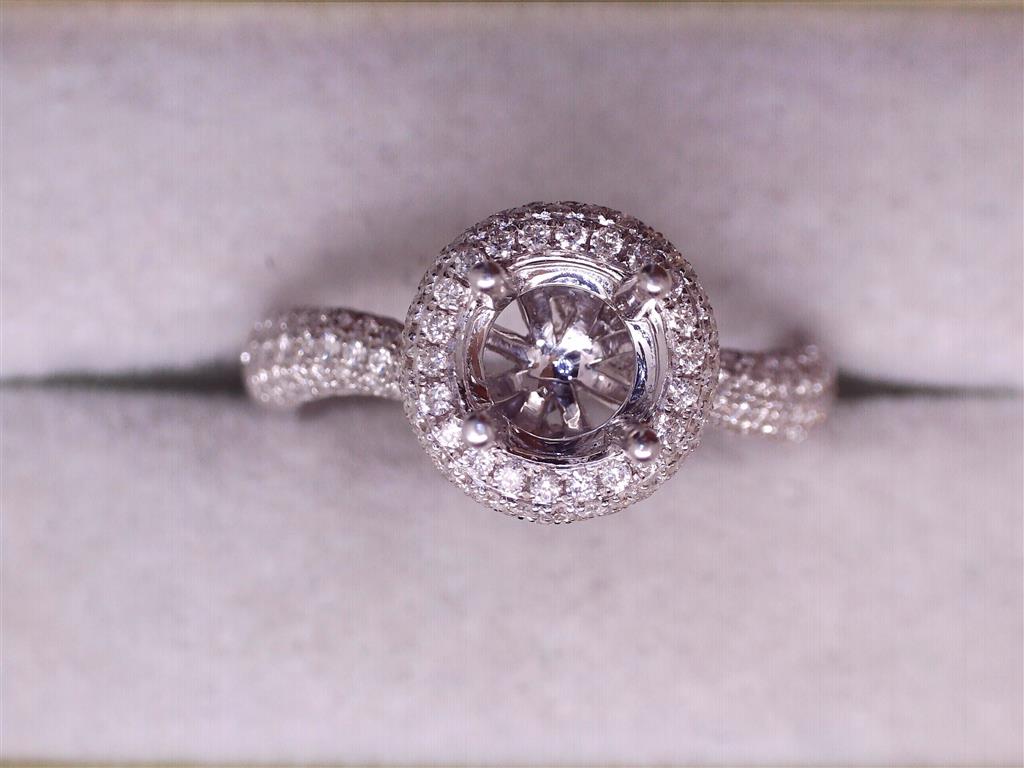 Diamond Semi-Mount Ring