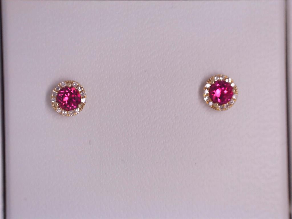 Colored Stone Earring