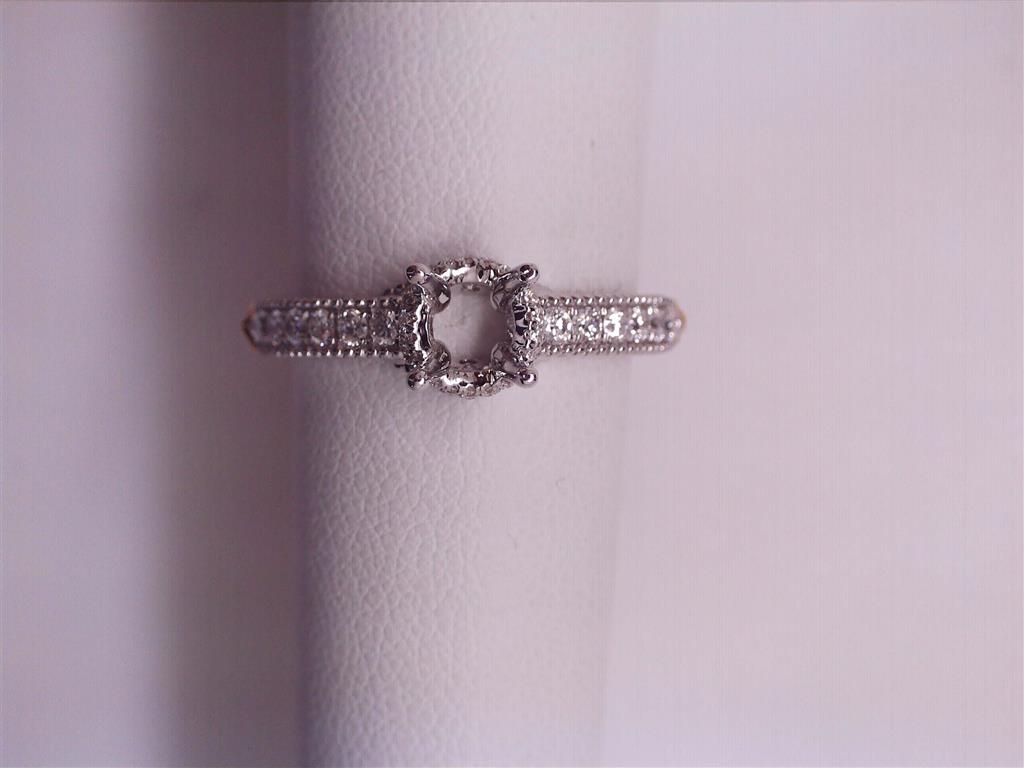 Diamond Semi-Mount Ring
