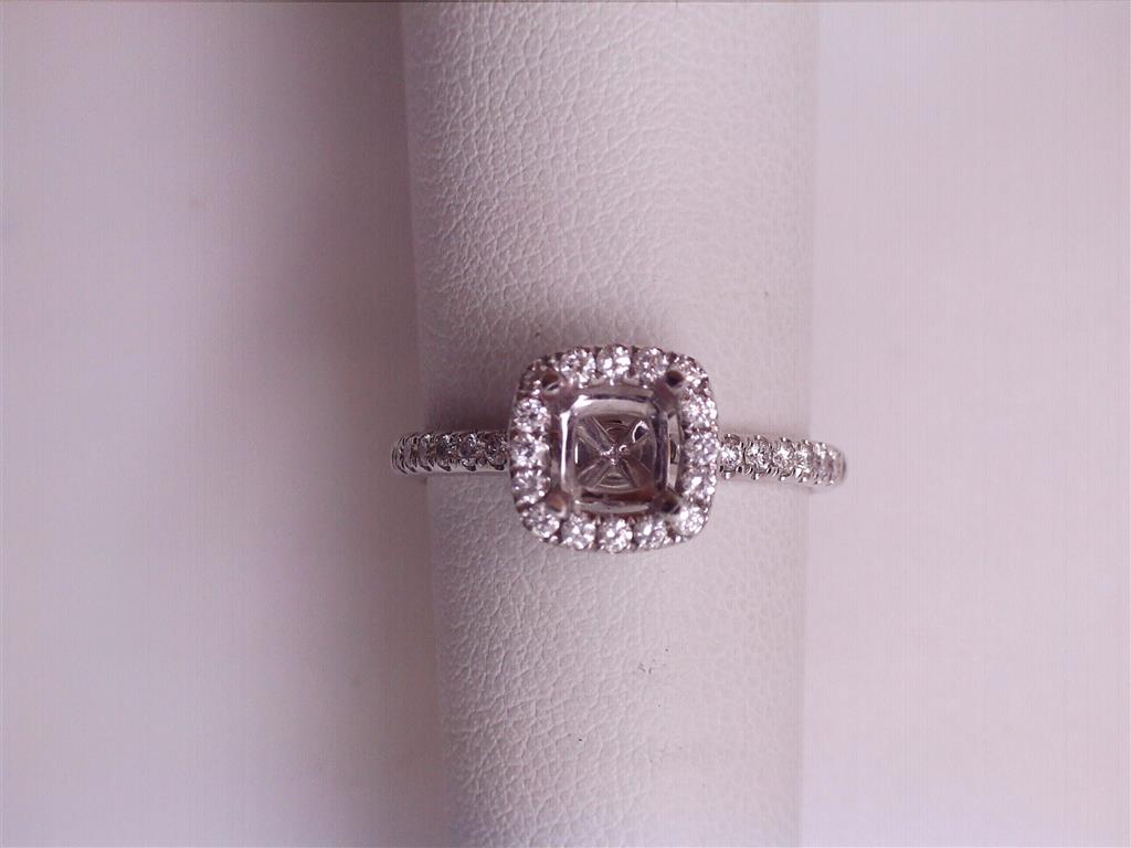 Diamond Semi-Mount Ring