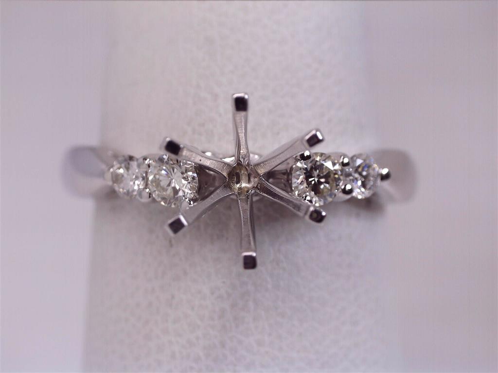 Diamond Semi-Mount Ring