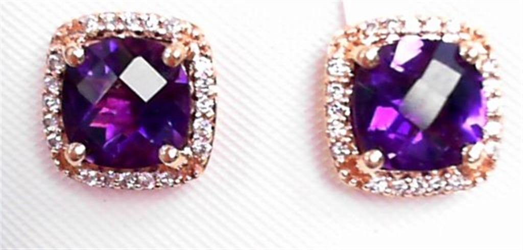 Colored Stone Earring