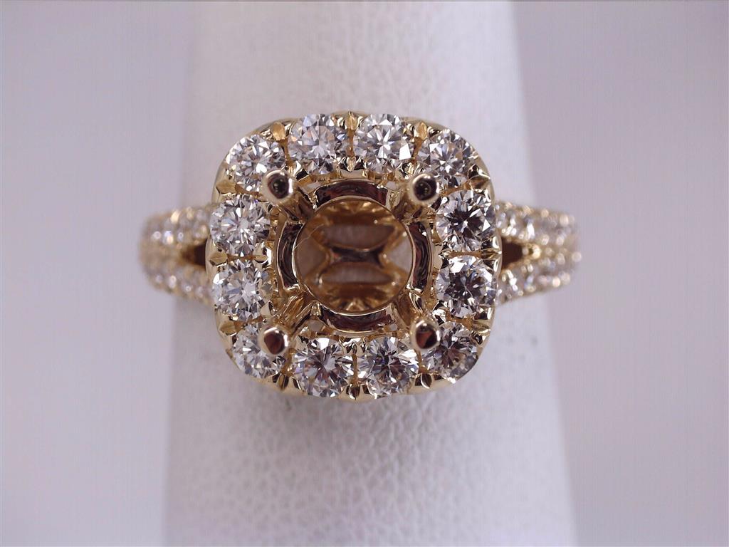 Diamond Semi-Mount Ring