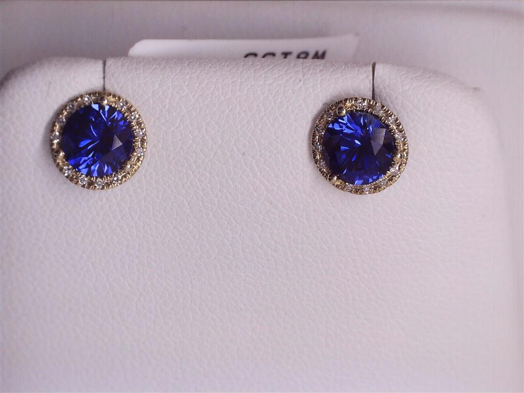 Colored Stone Earring