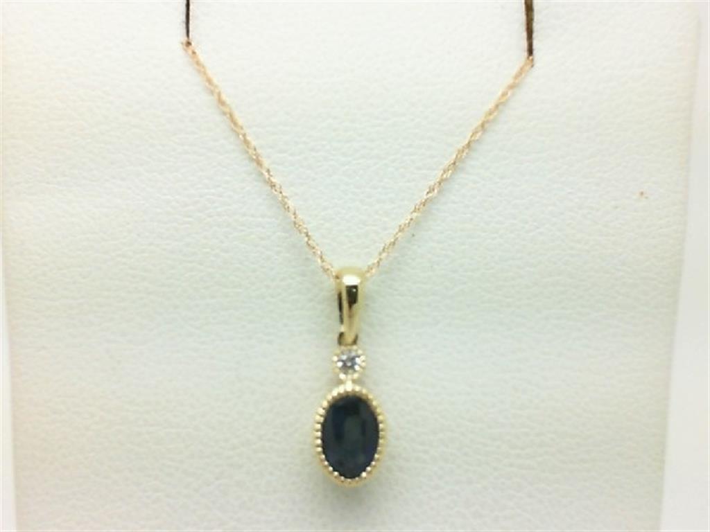 Colored Stone Pendant