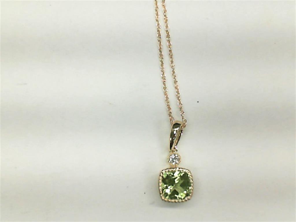 Colored Stone Pendant