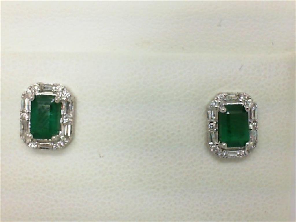 Colored Stone Earring