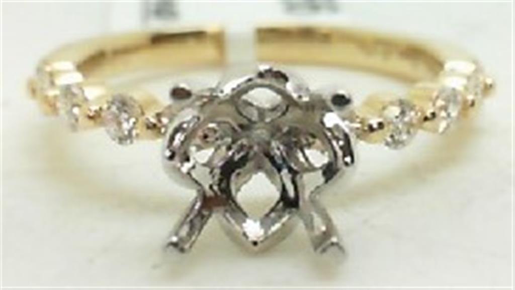 Diamond Semi-Mount Ring