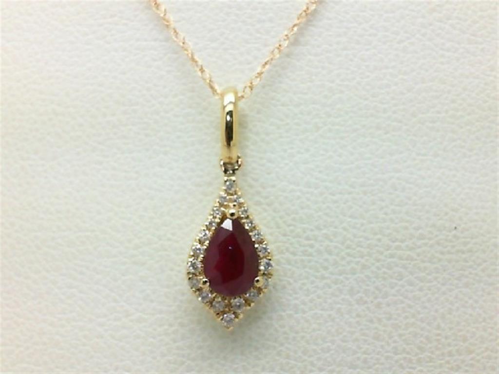 Colored Stone Pendant