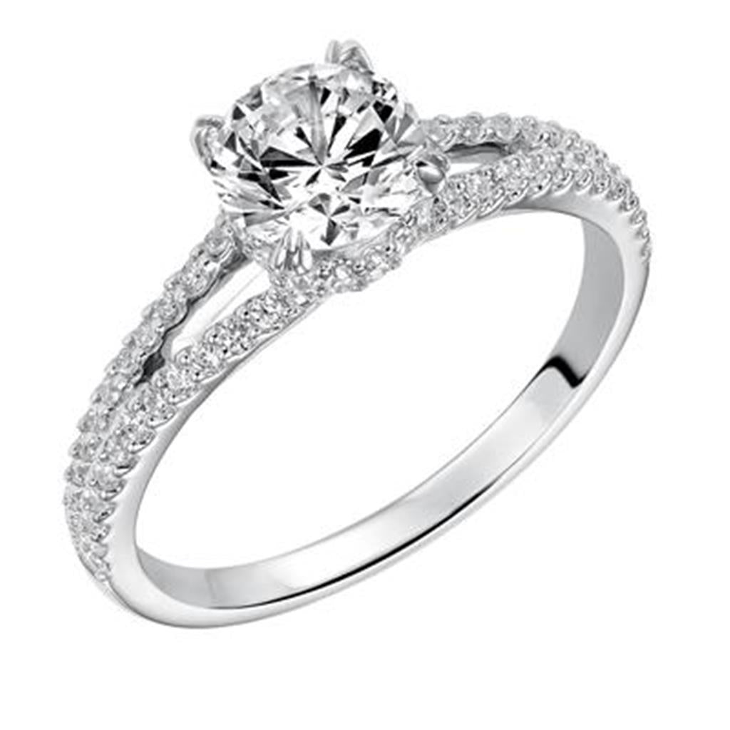 Diamond Semi-Mount Ring