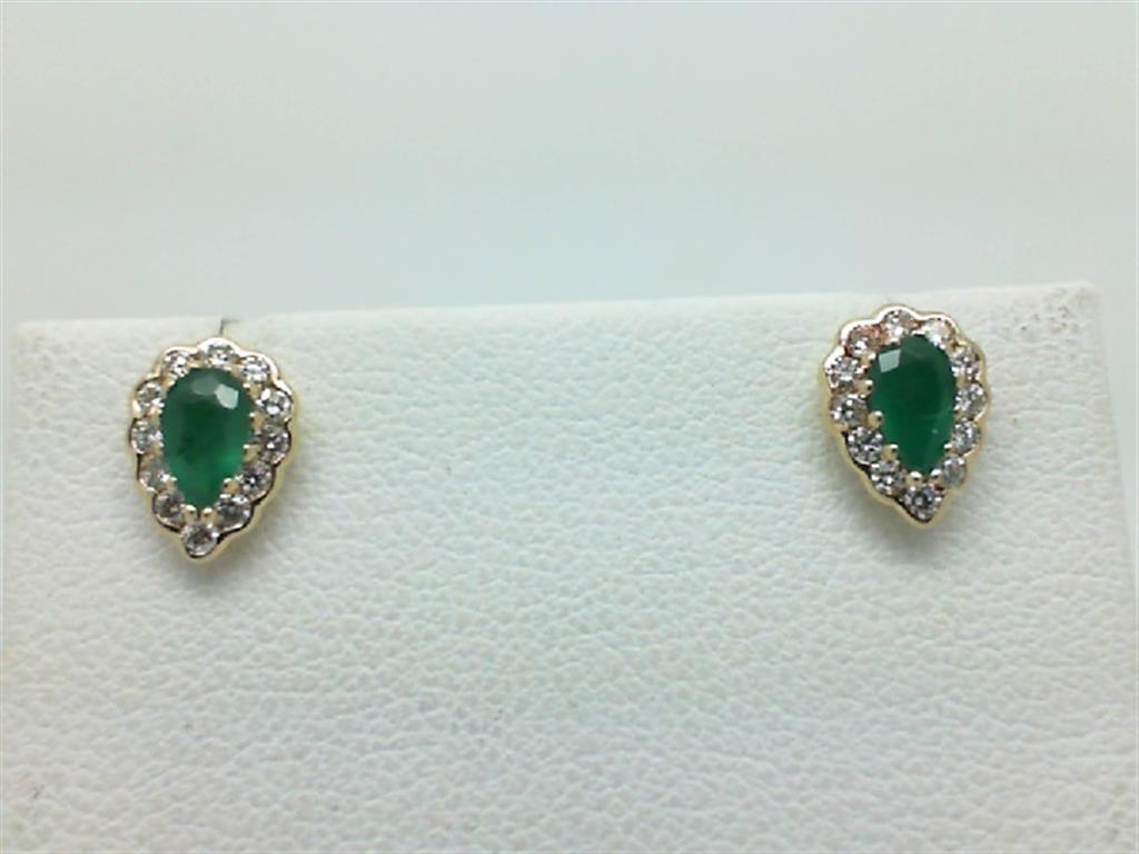 Colored Stone Earring