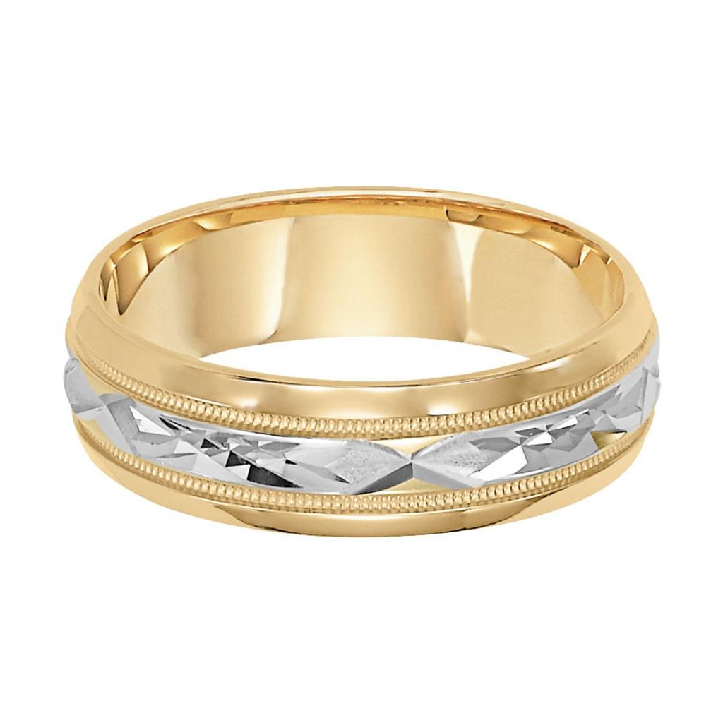 Gold Wedding Bands - Men'
