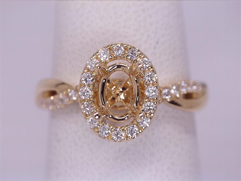 Diamond Semi-Mount Ring