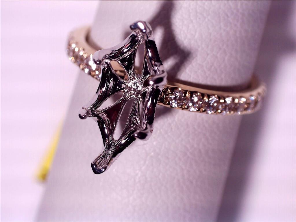 Diamond Semi-Mount Ring