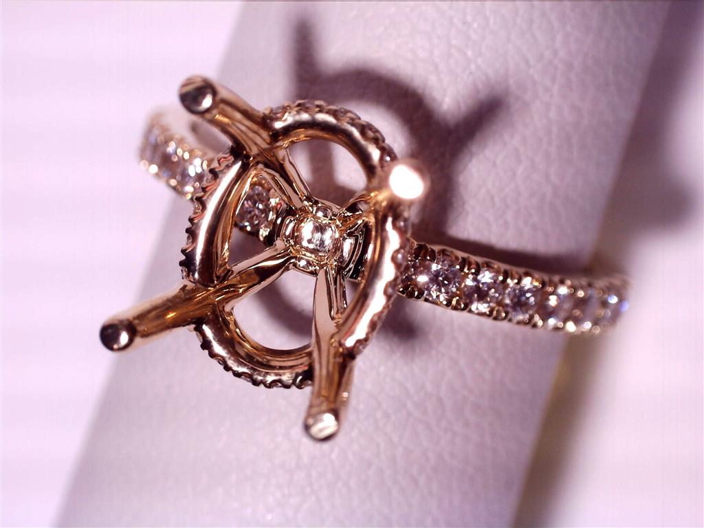 Diamond Semi-Mount Ring