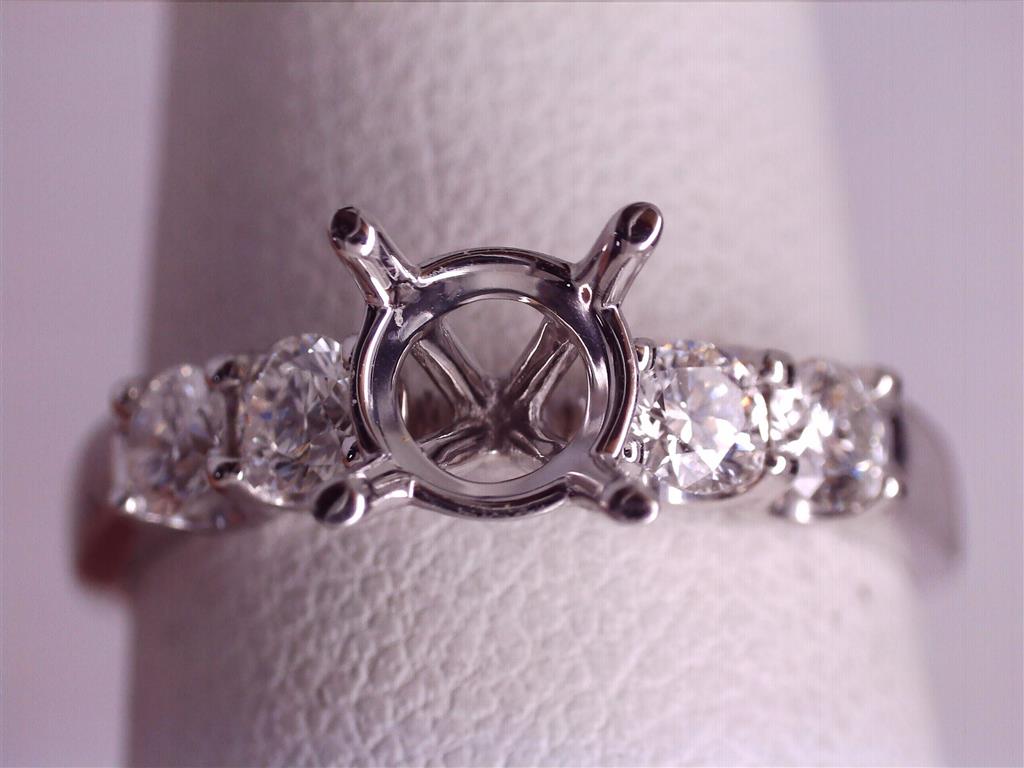 Diamond Semi-Mount Ring