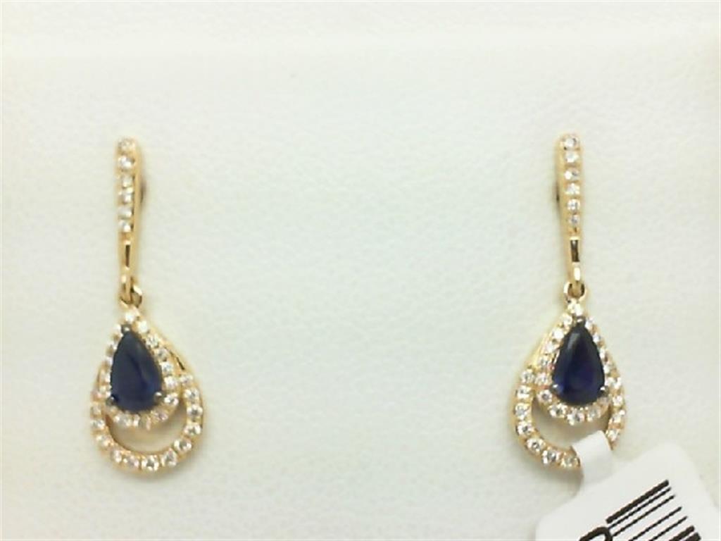 Colored Stone Earring