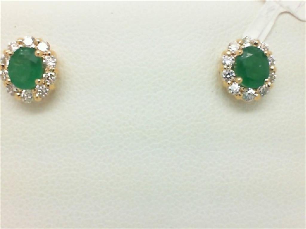 Colored Stone Earring