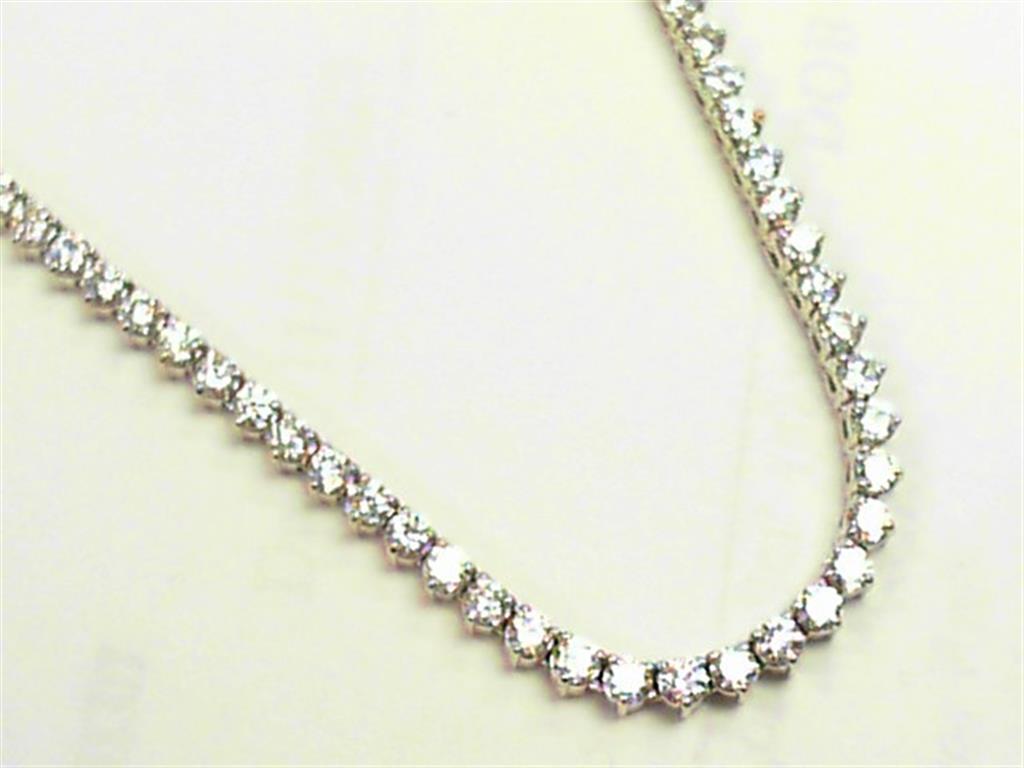 Lab Grown Diamond Tennis Necklace